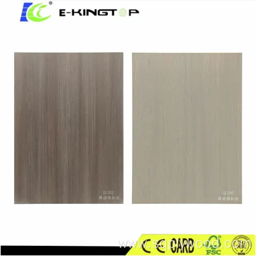 18mm Wood Grain Melamine Paper Plywood